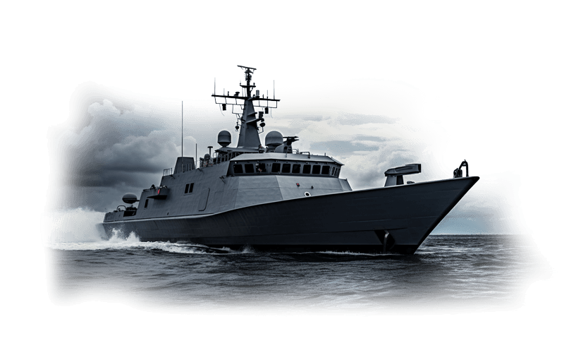 Alaris Antennas on Ship